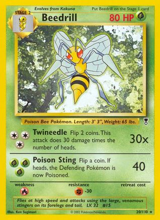 Beedrill 20/110 - Legendary Collection