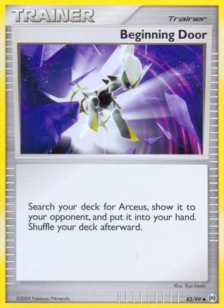 Beginning Door 82/99 - Arceus Reverse Holofoil