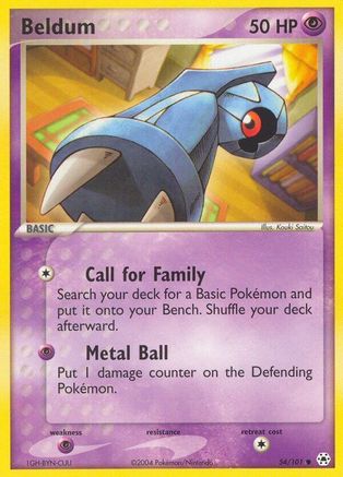 Beldum 54/101 - Hidden Legends Reverse Holofoil