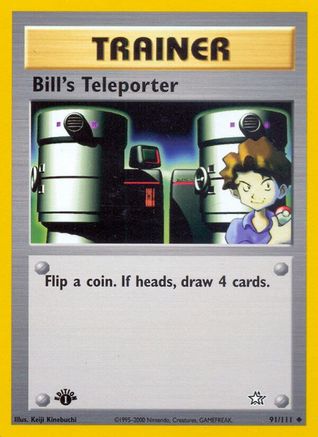 Bill's Teleporter 91/111 - Neo Genesis Unlimited