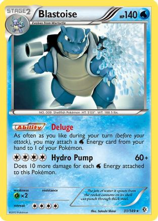 Blastoise 31/149 - Boundaries Crossed