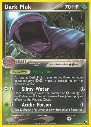 Dark Muk 16/109 - Team Rocket Returns