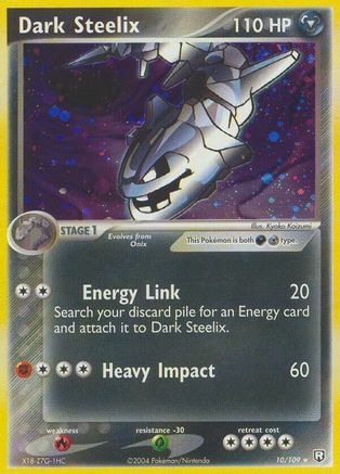 Dark Steelix 10/109 - Team Rocket Returns