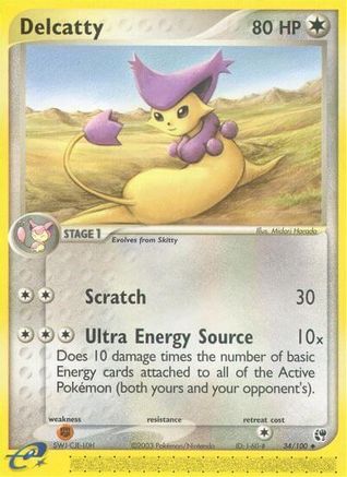 Delcatty 34/100 - Sandstorm