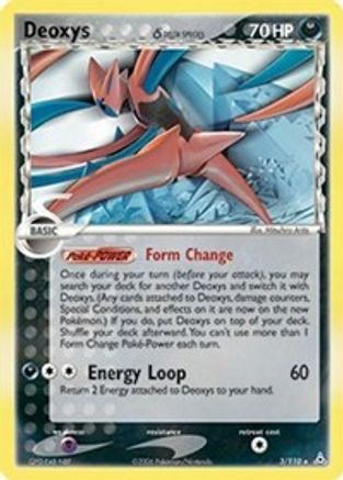 Deoxys (Delta Species - Attack Forme) 3/110 - Holon Phantoms Holofoil