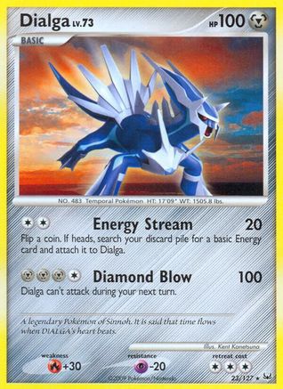 Dialga (23) 23/127 - Platinum