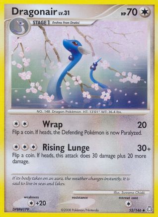 Dragonair 52/146 - Legends Awakened Reverse Holofoil