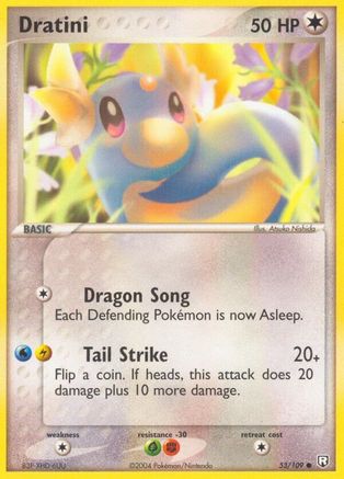 Dratini 53/109 - Team Rocket Returns Reverse Holofoil