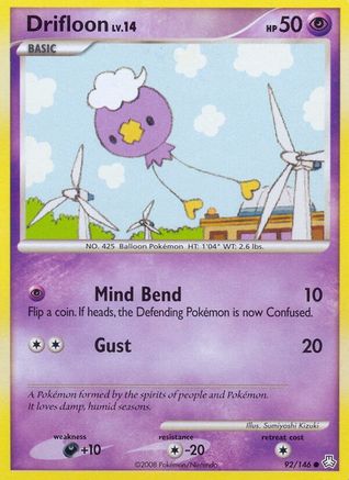 Drifloon 92/146 - Legends Awakened Reverse Holofoil