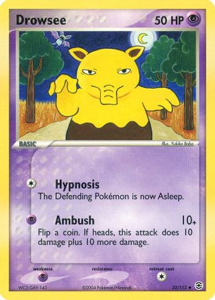 Drowsee 32/112 - FireRed & LeafGreen