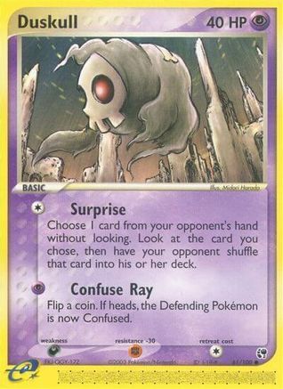 Duskull 61/100 - Sandstorm Reverse Holofoil