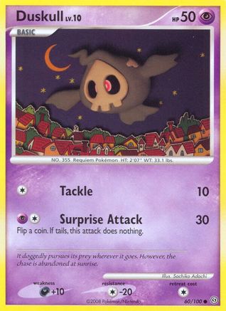 Duskull 60/100 - Stormfront