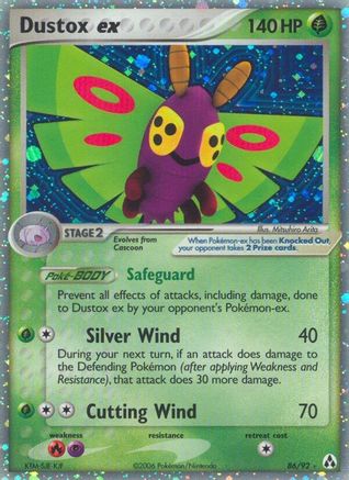 Dustox ex 86/92 - Legend Maker Holofoil