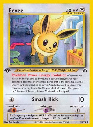 Eevee 38/75 - Neo Discovery Unlimited