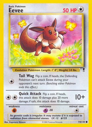 Eevee 74/110 - Legendary Collection Reverse Holofoil