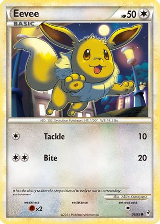 Eevee 56/95 - Call of Legends Reverse Holofoil