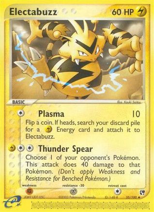 Electabuzz 35/100 - Sandstorm