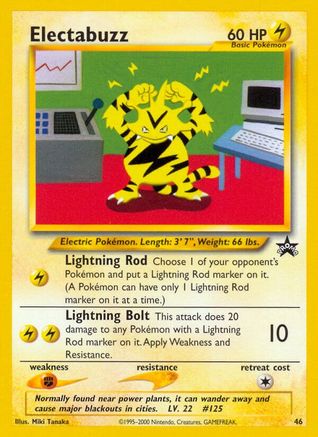 Electabuzz 46/53 - Wizards Black Star Promos