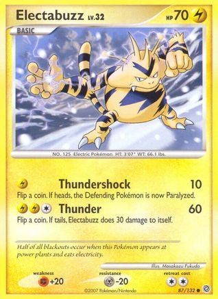 Electabuzz 87/132 - Secret Wonders