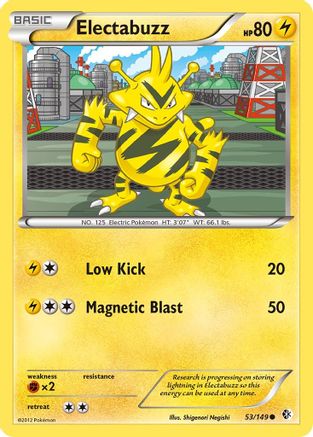 Electabuzz 53/149 - Boundaries Crossed