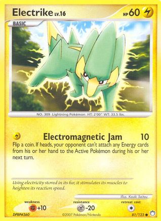 Electrike 81/123 - Mysterious Treasures Reverse Holofoil