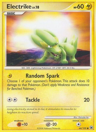 Electrike 64/100 - Majestic Dawn Reverse Holofoil