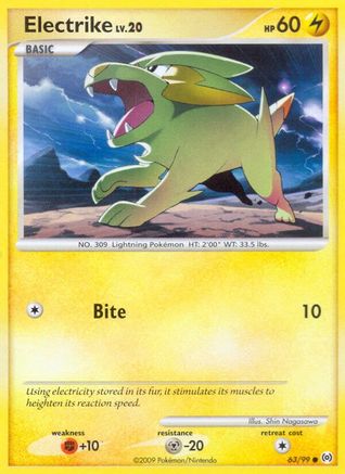 Electrike 63/99 - Arceus