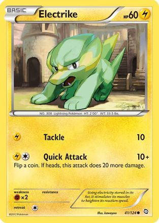 Electrike 41/124 - Dragons Exalted Reverse Holofoil