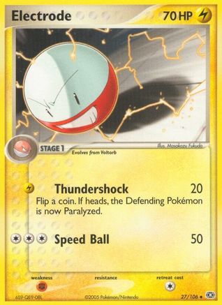 Electrode 27/106 - Emerald