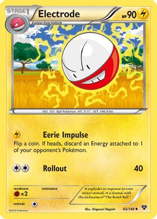 Electrode 45/146 - XY Reverse Holofoil