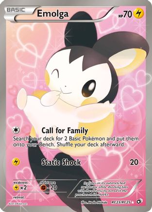 Emolga (Full Art) RC23/113 - Legendary Treasures Holofoil