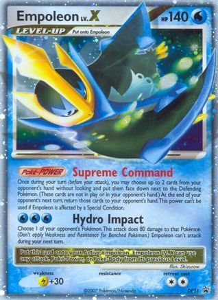 Empoleon LV.X DP11/56 - DP Black Star Promos Holofoil