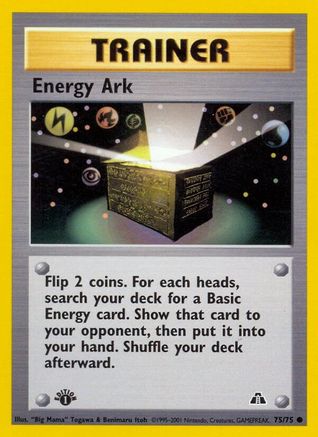 Energy Ark 75/75 - Neo Discovery 1st Edition