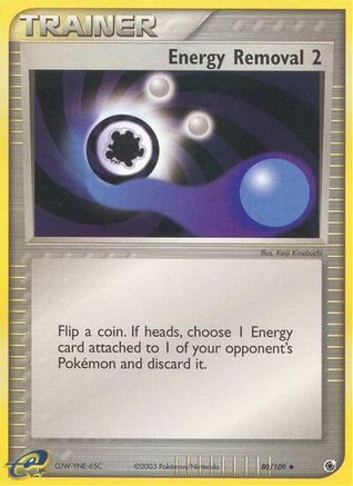 Energy Removal 2 80/109 - Ruby and Sapphire Reverse Holofoil