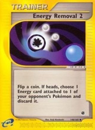 Energy Removal 2 140/165 - Expedition Base Set Reverse Holofoil