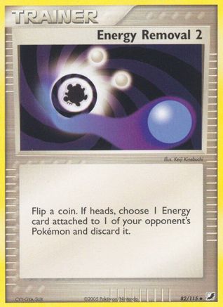 Energy Removal 2 82/115 - Unseen Forces Reverse Holofoil