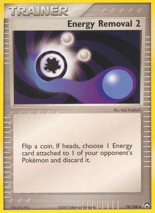 Energy Removal 2 74/108 - Power Keepers Reverse Holofoil