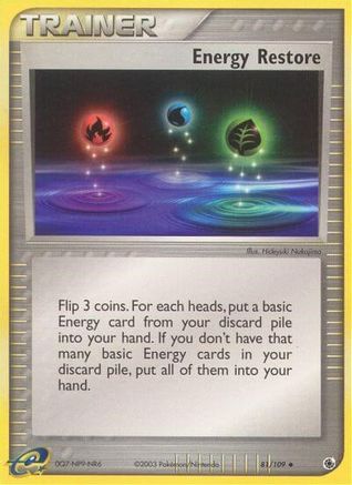 Energy Restore 81/109 - Ruby & Sapphire