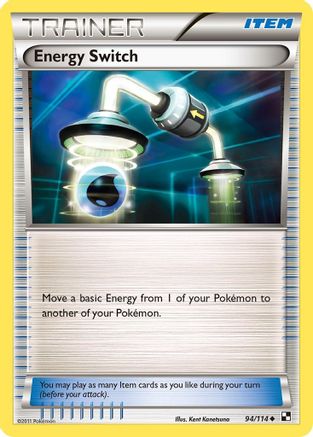 Energy Switch 94/114 - Black and White