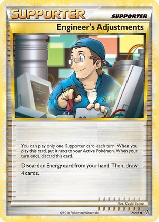 Engineer's Adjustments 75/95 - Unleashed Reverse Holofoil