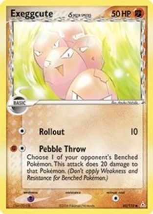 Exeggcute (Delta Species) 65/110 - Holon Phantoms Reverse Holofoil