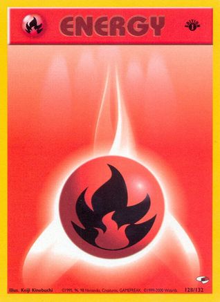 Fire Energy 128/132 - Gym Heroes Unlimited