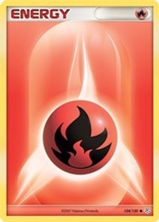 Fire Energy 124/130 - Diamond & Pearl