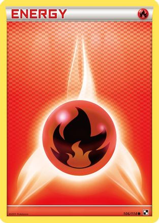 Fire Energy 106/114 - Black & White