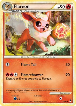 Flareon 44/95 - Call of Legends Reverse Holofoil