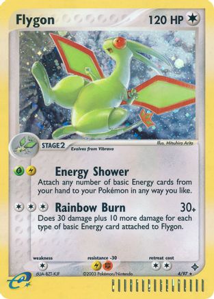 Flygon 4/97 - Dragon Holofoil