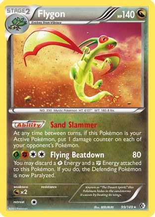 Flygon 99/149 - Boundaries Crossed Holofoil