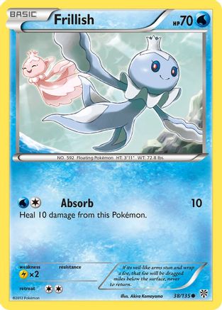 Frillish 38/135 - Plasma Storm Reverse Holofoil