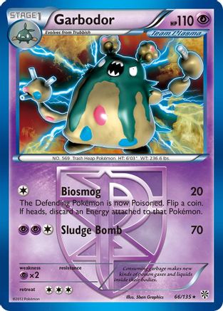 Garbodor 66/135 - Plasma Storm Holofoil