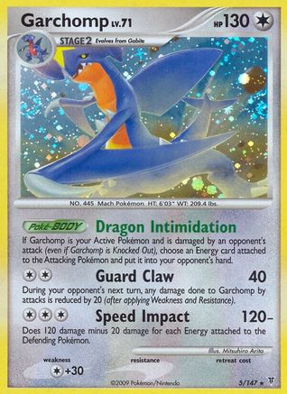 Garchomp 5/147 - Supreme Victors Holofoil